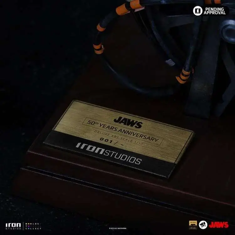 IRON STUDIOS Der weiße Hai – Steven Spielberg 50. Jubiläum 1/10 Skalen-Statue