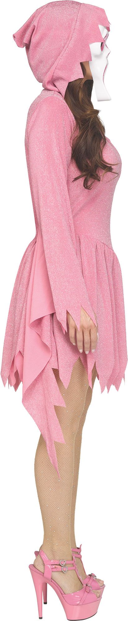 Costume pour adulte GhostFace - Paillettes roses