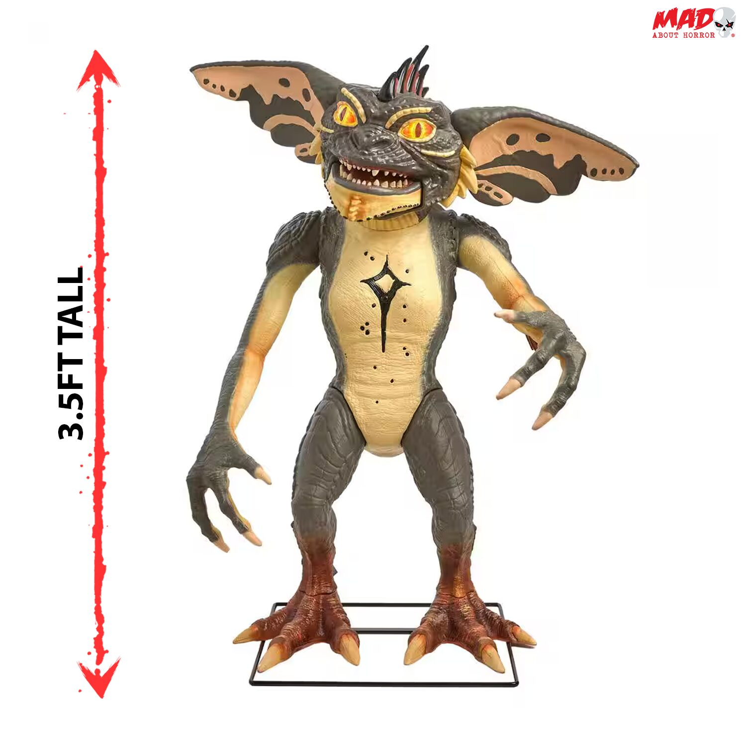 3,5 Fuß Gremlins Mohawk Halloween Animatronic