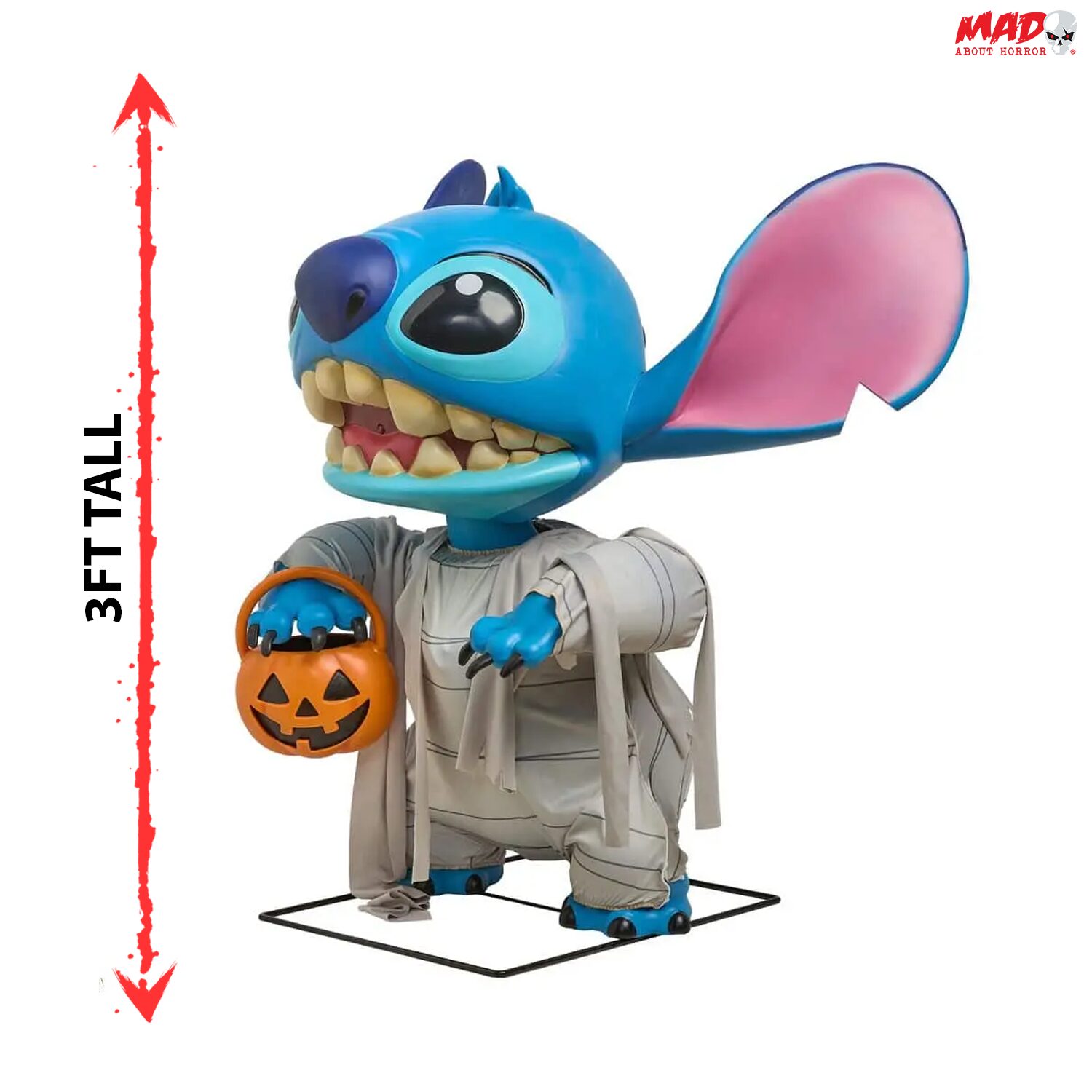 Stitch Animatronique à LED de 3 pieds