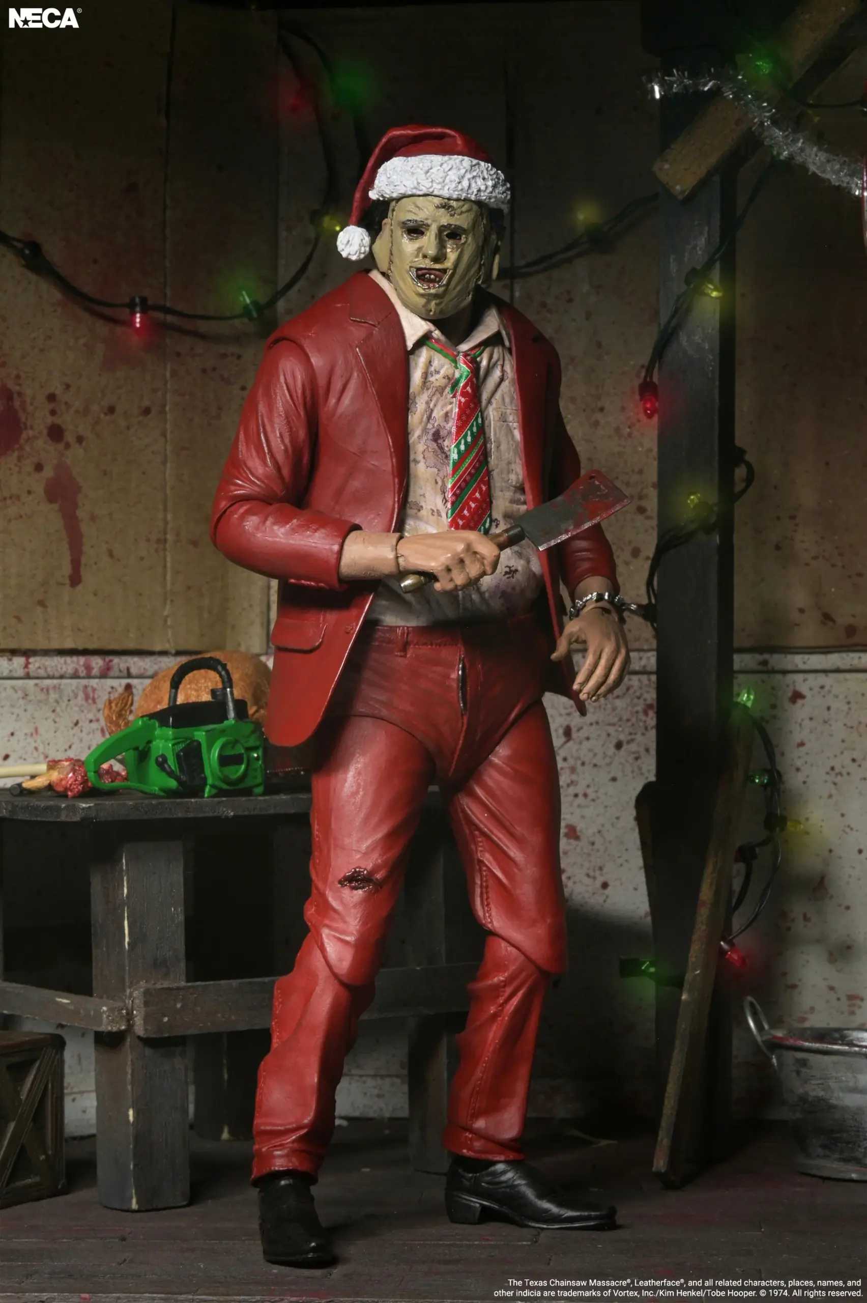NECA Massacre à la tronçonneuse - Leatherface Père Noël Ultimate 7