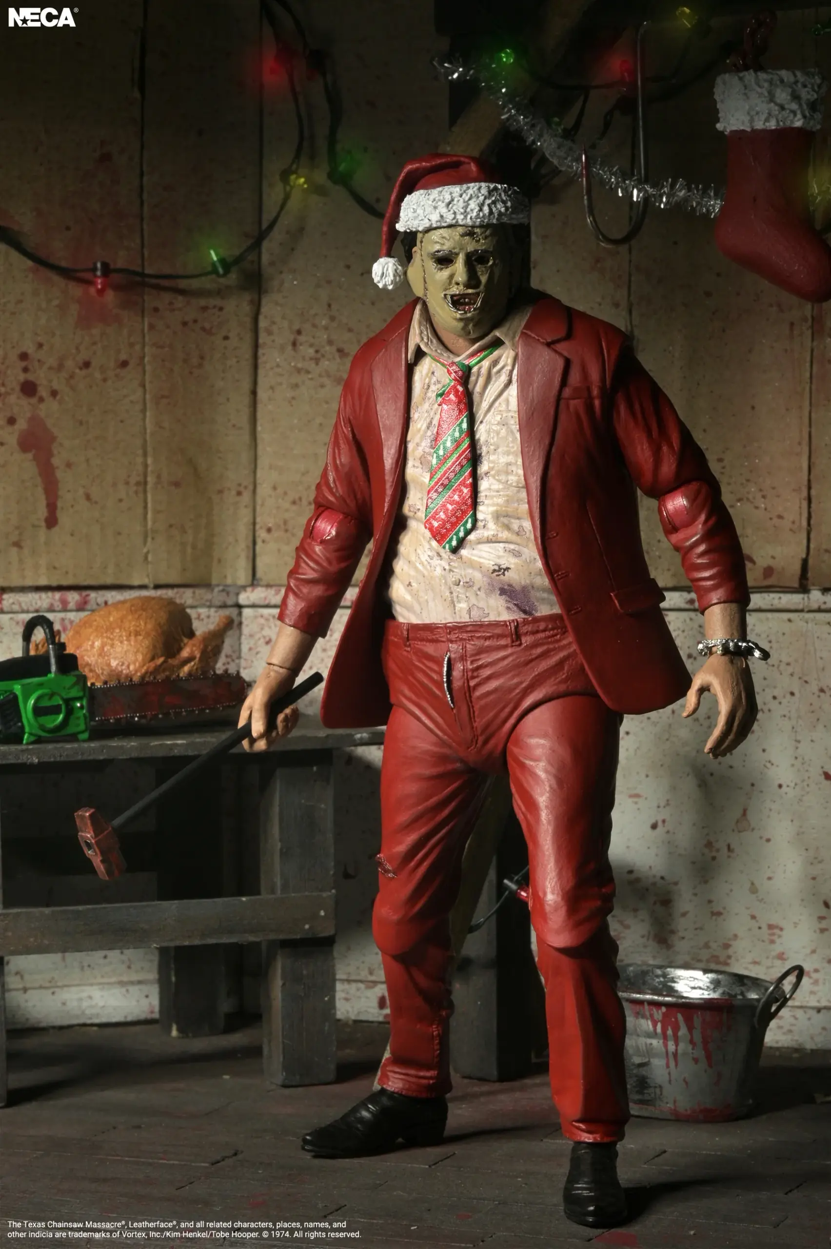 NECA Massacre à la tronçonneuse - Leatherface Père Noël Ultimate 7