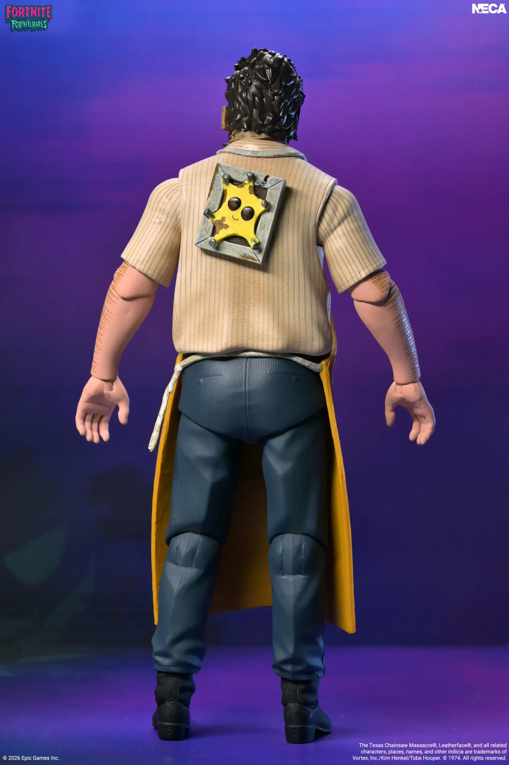 NECA Fortnite X Texas Chainsaw Massacre - Fortnitemares Leatherface 7" Actionfigur