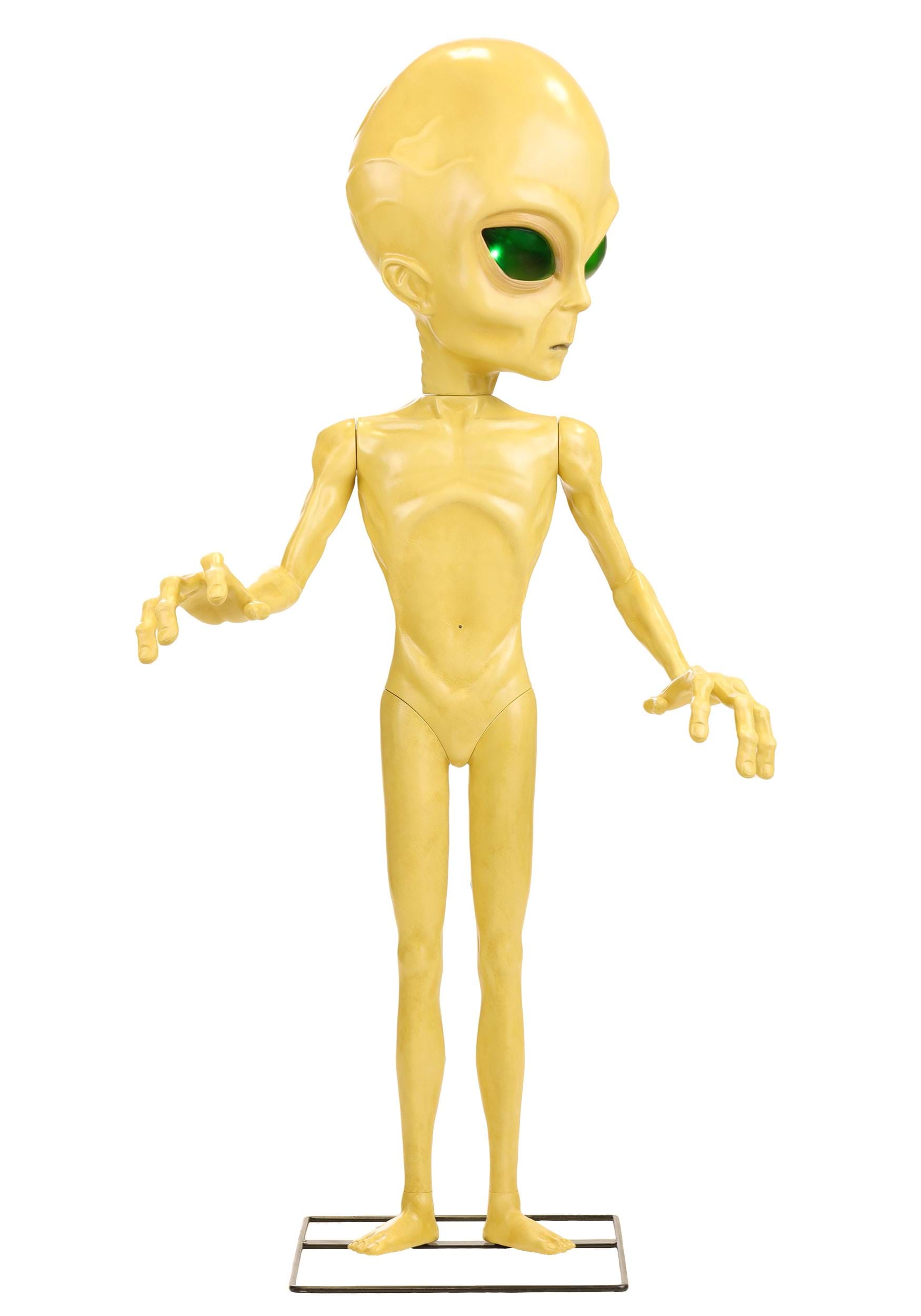 4,5 Fuß Area 51 Roswell Alien Halloween Animatronic