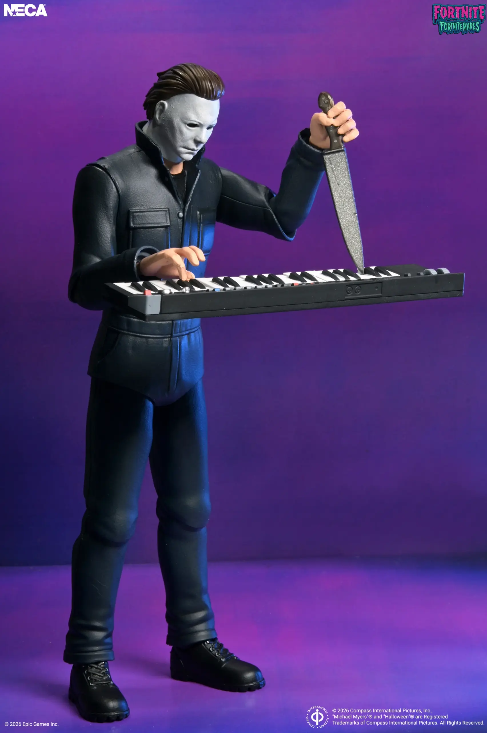 NECA Fortnite X Halloween - Fortnitemares Michael Myers Actionfigur im Maßstab 7 Zoll