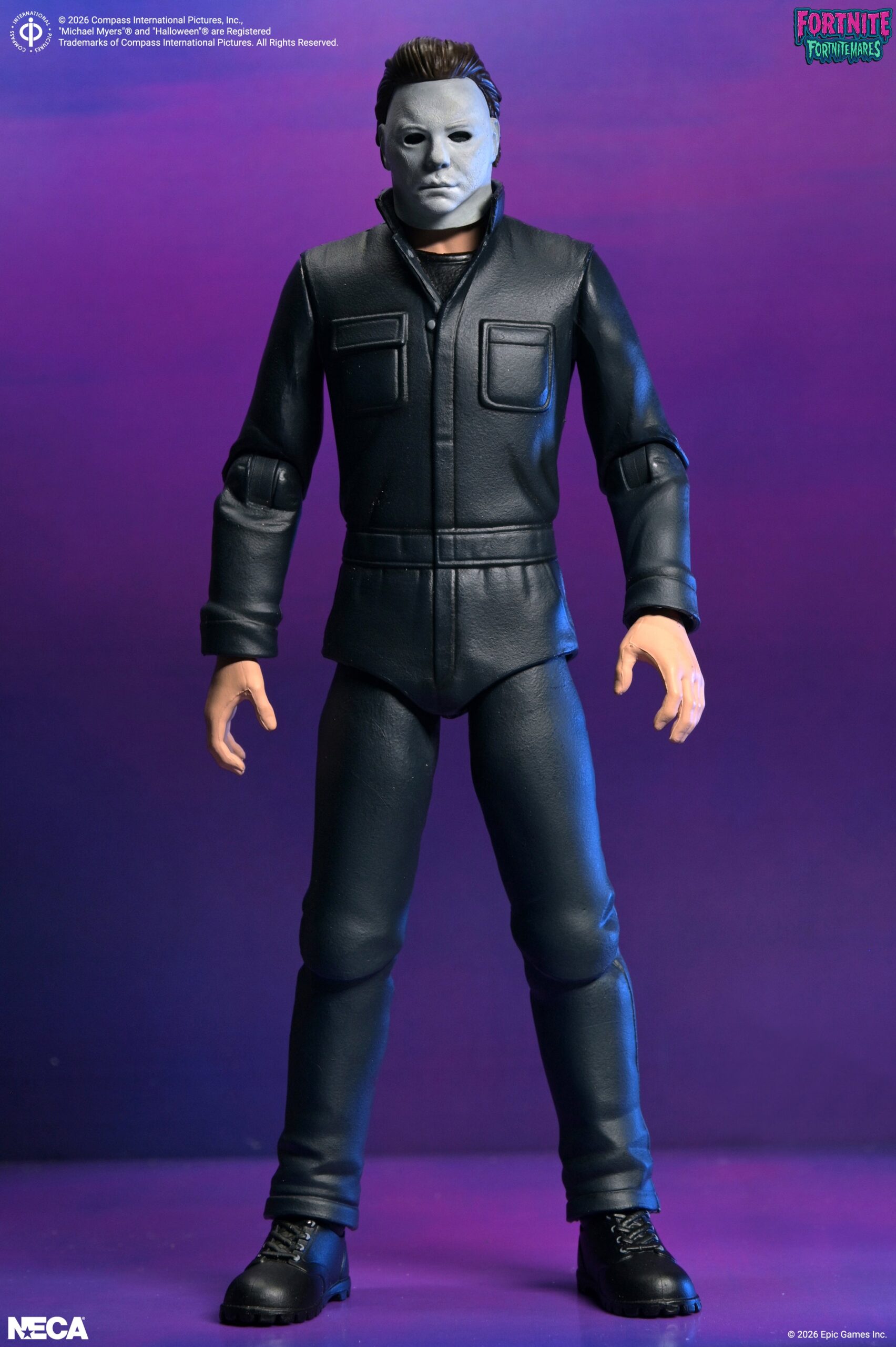 NECA Fortnite X Halloween - Fortnitemares Michael Myers Actionfigur im Maßstab 7 Zoll