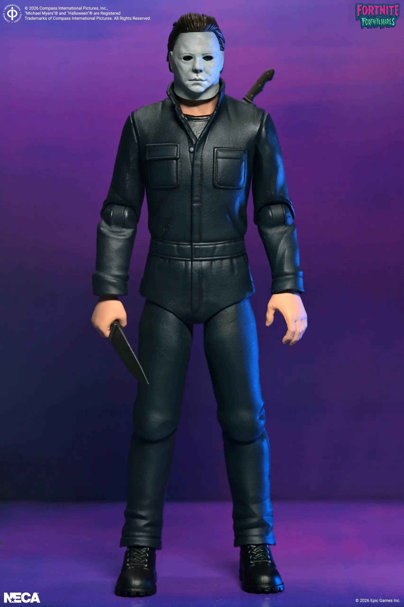 NECA Fortnite X Halloween - Fortnitemares Michael Myers Actionfigur im Maßstab 7 Zoll