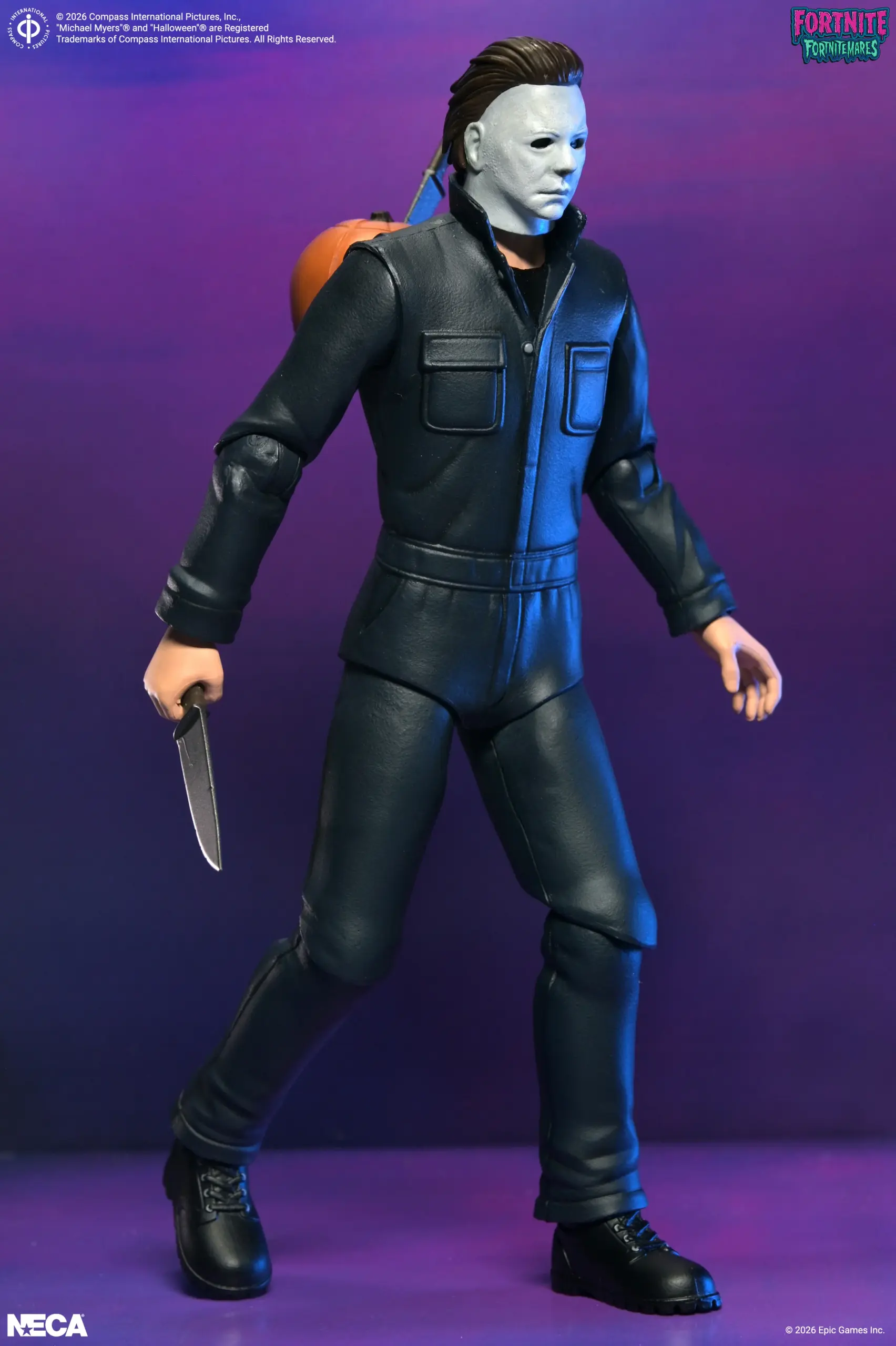 NECA Fortnite X Halloween - Fortnitemares Michael Myers Actionfigur im Maßstab 7 Zoll