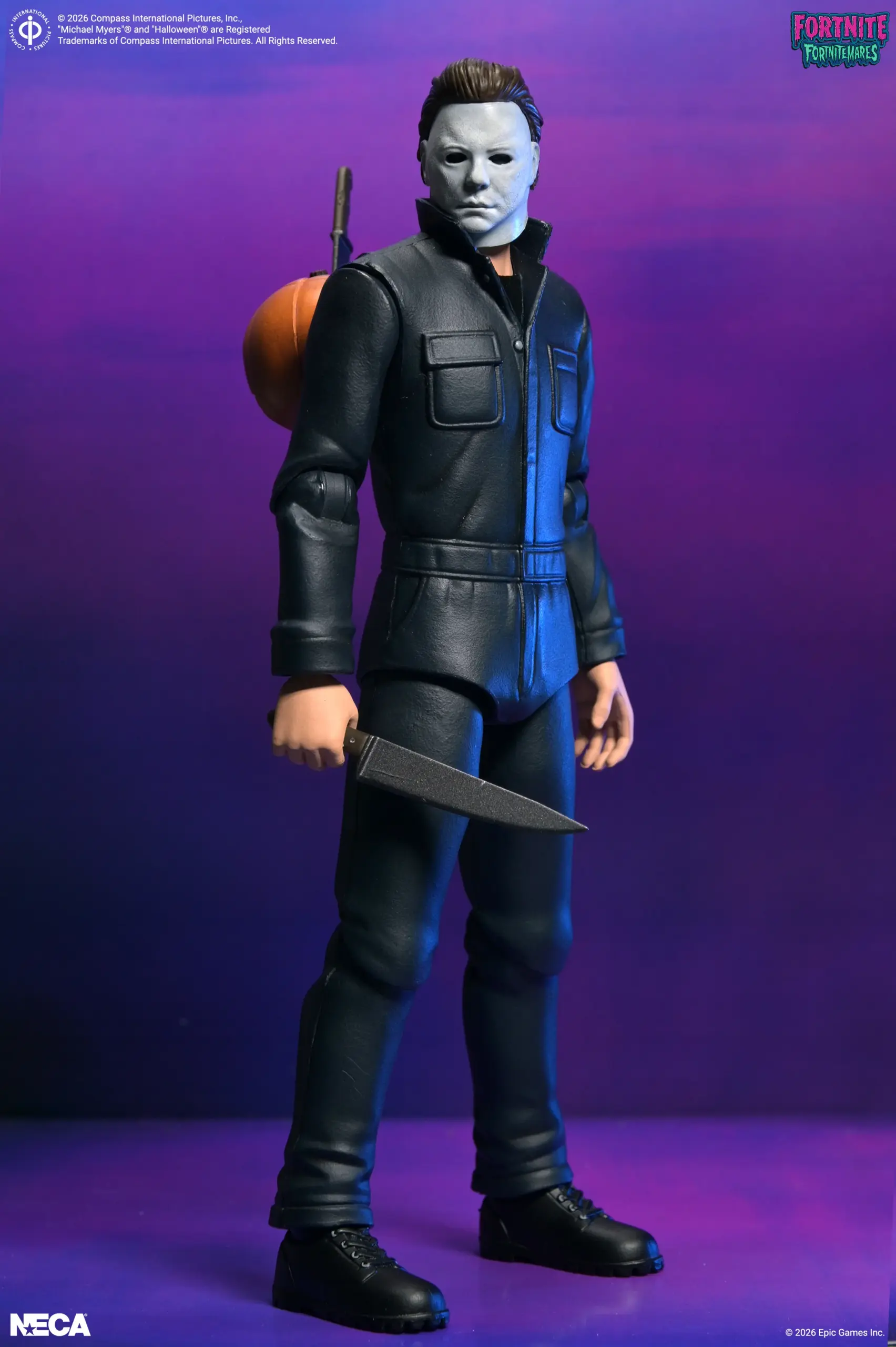 NECA Fortnite X Halloween - Fortnitemares Michael Myers Actionfigur im Maßstab 7 Zoll