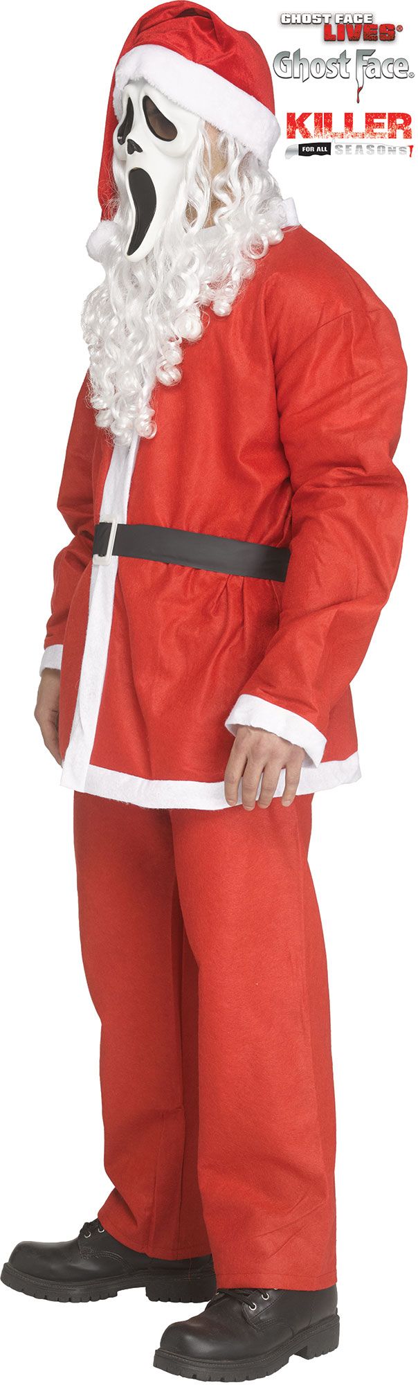 GhostFace - Adult Santa Pub Crawl Costume