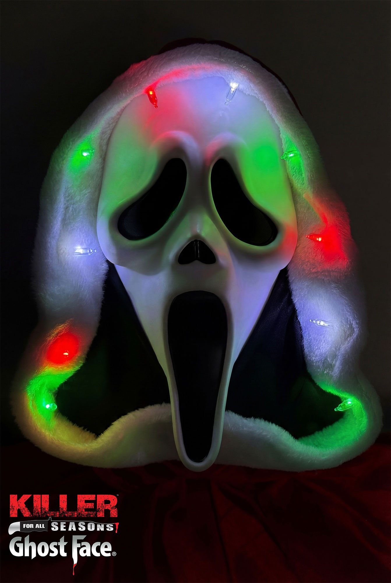 GhostFace - Light Up Christmas Mask