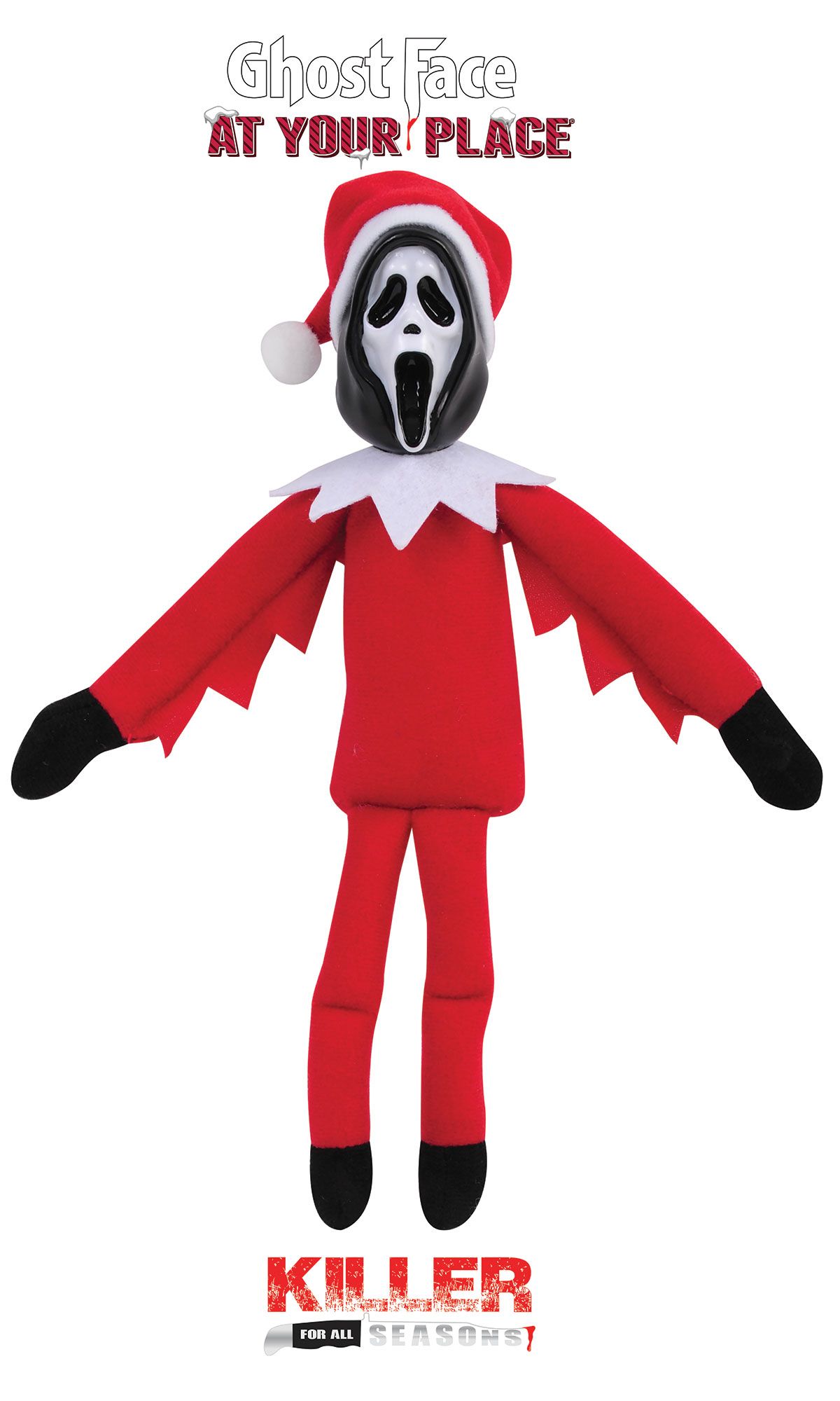 Fun World GhostFace at your Place Collectors Doll Set (Elf on the Shelf)
