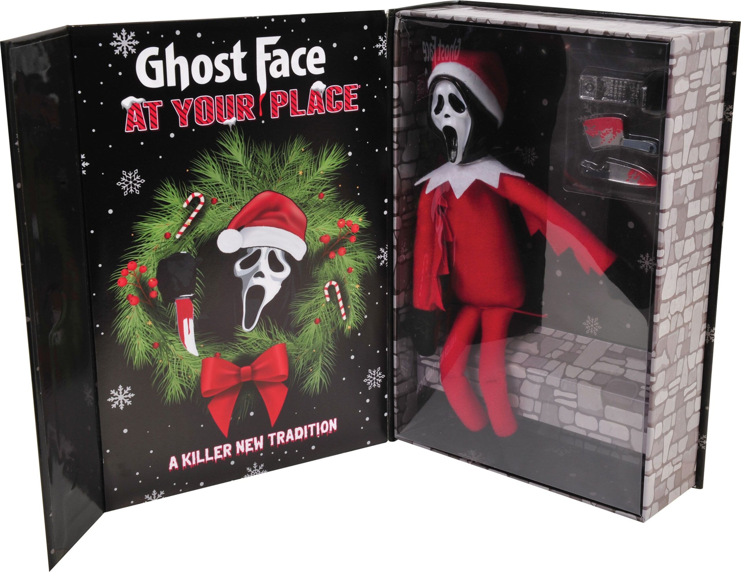 Fun World GhostFace at your Place Collectors Doll Set (Elf on the Shelf)