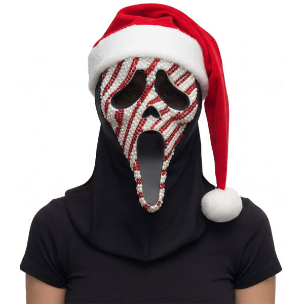 GhostFace - Bling Candy Cane Mask