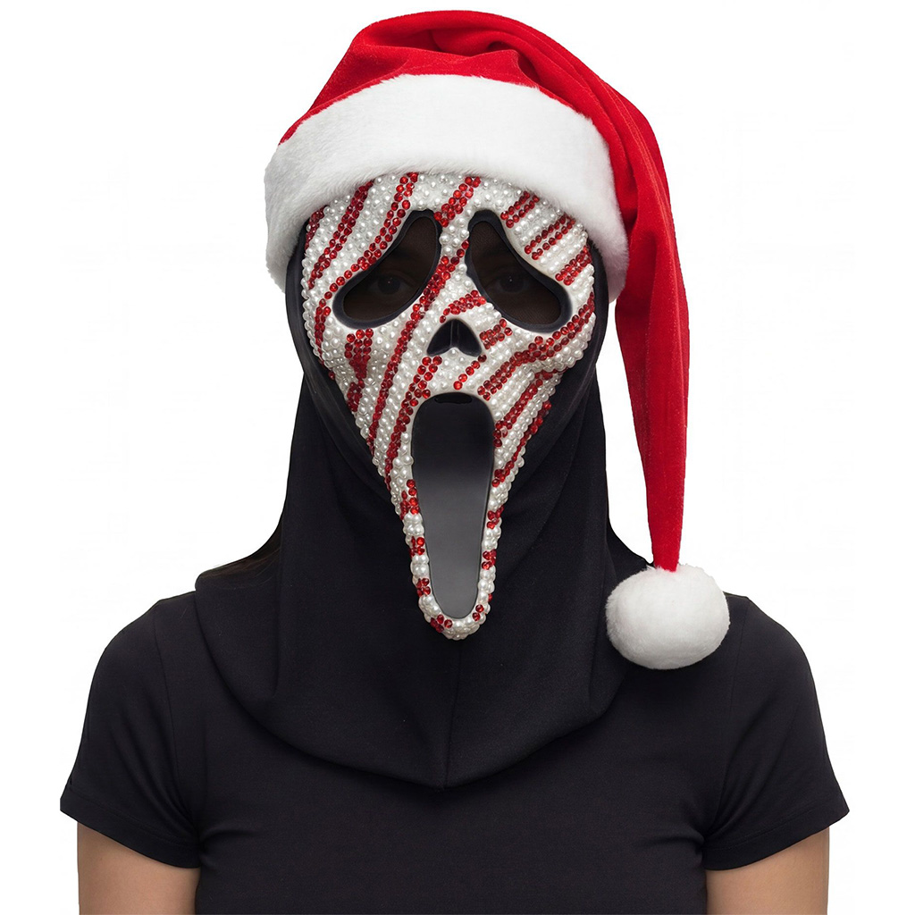 GhostFace - Bling Candy Cane Mask