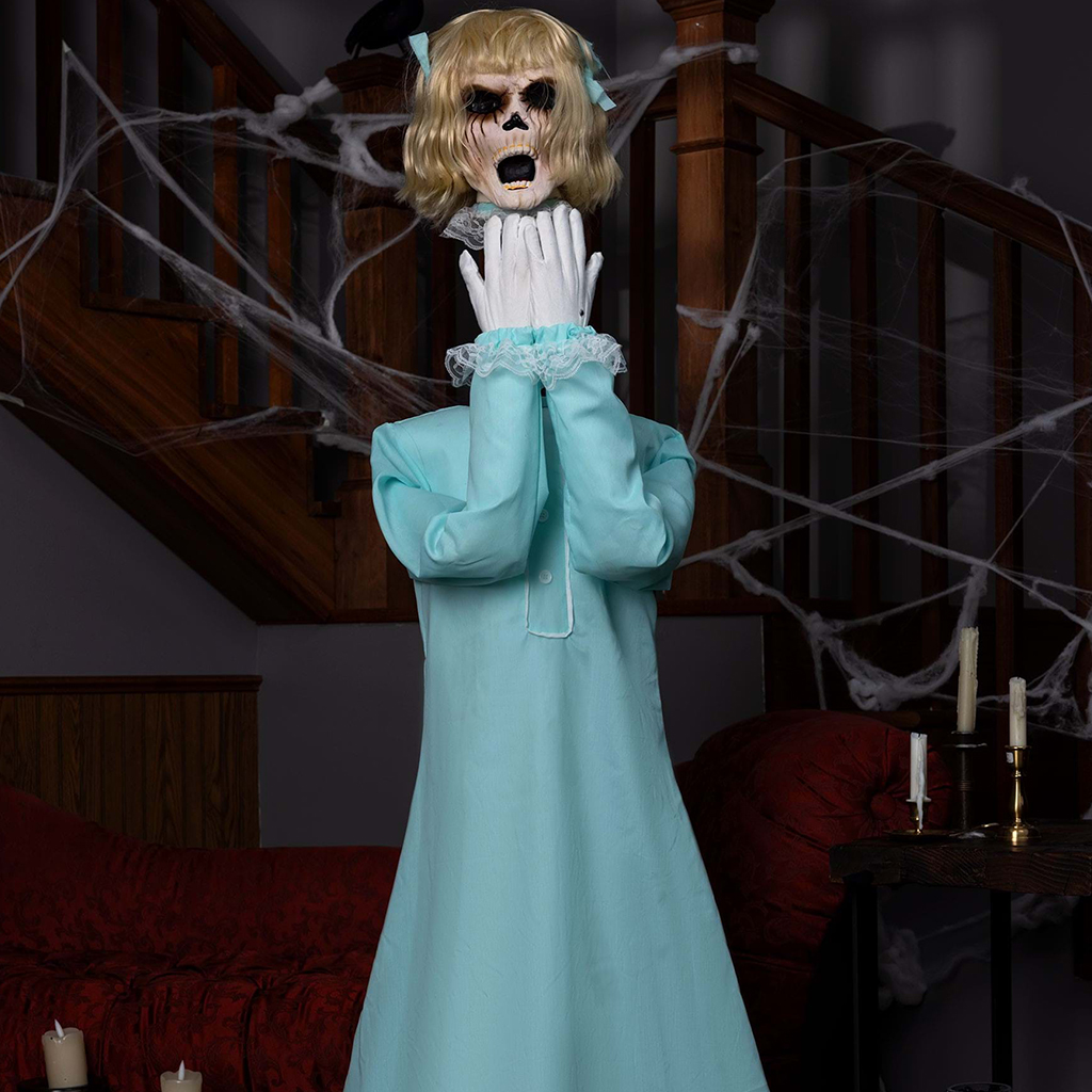 5 Fuß Peekaboo Penny Halloween Animatronic