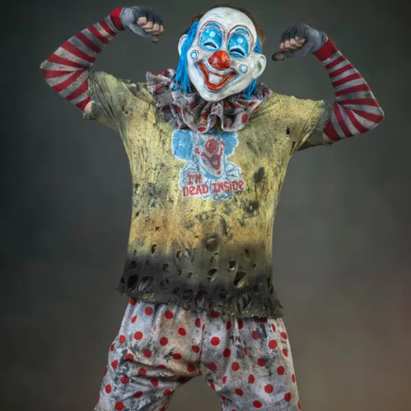 Greasepaint - Suicide Sammy Killer Clown Costume