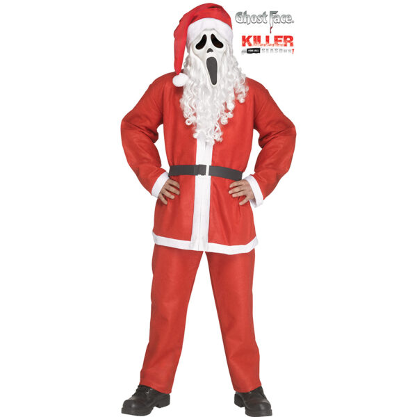 GhostFace - Adult Santa Costume