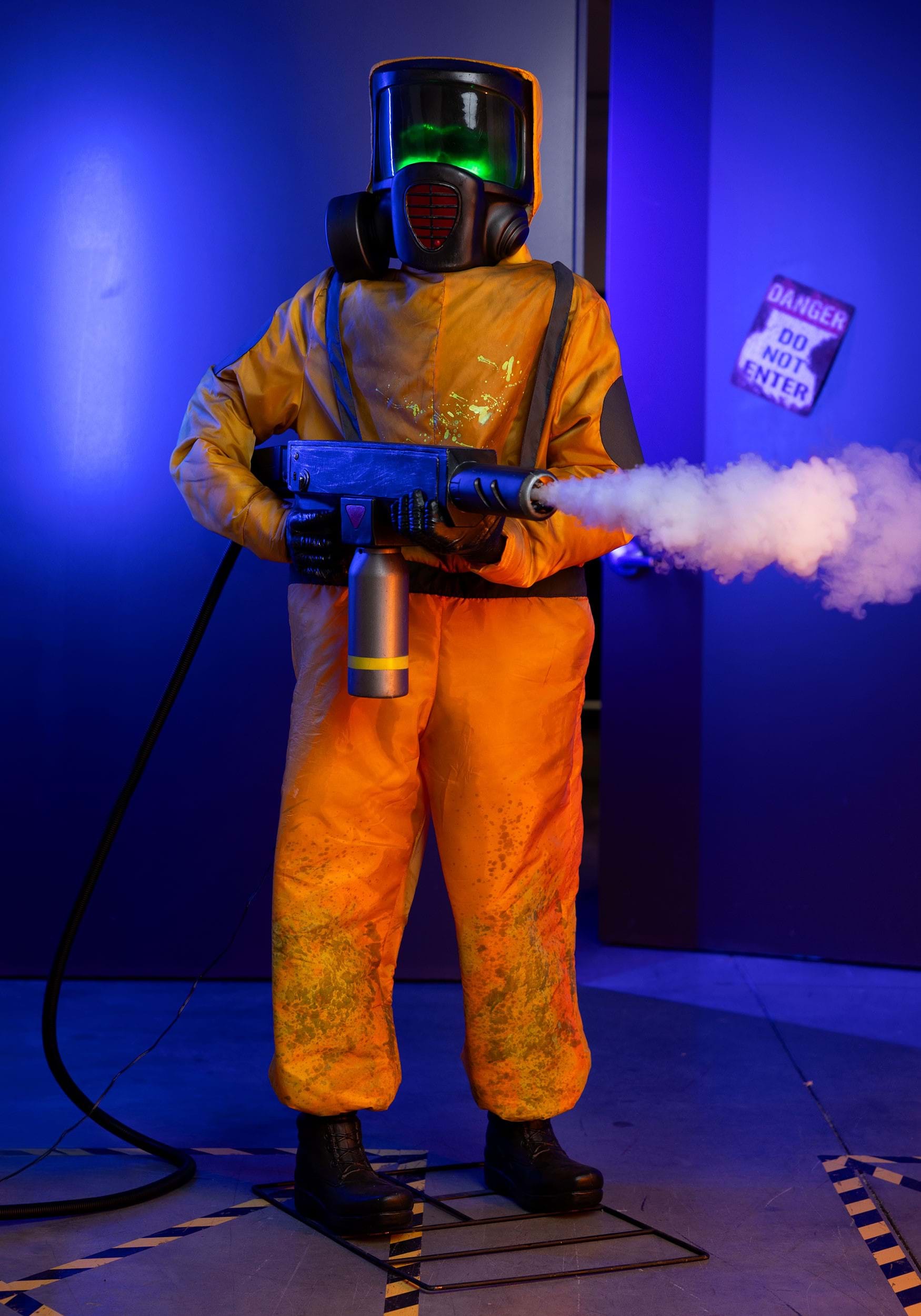 6ft Alien Clean Up Halloween Animatronic