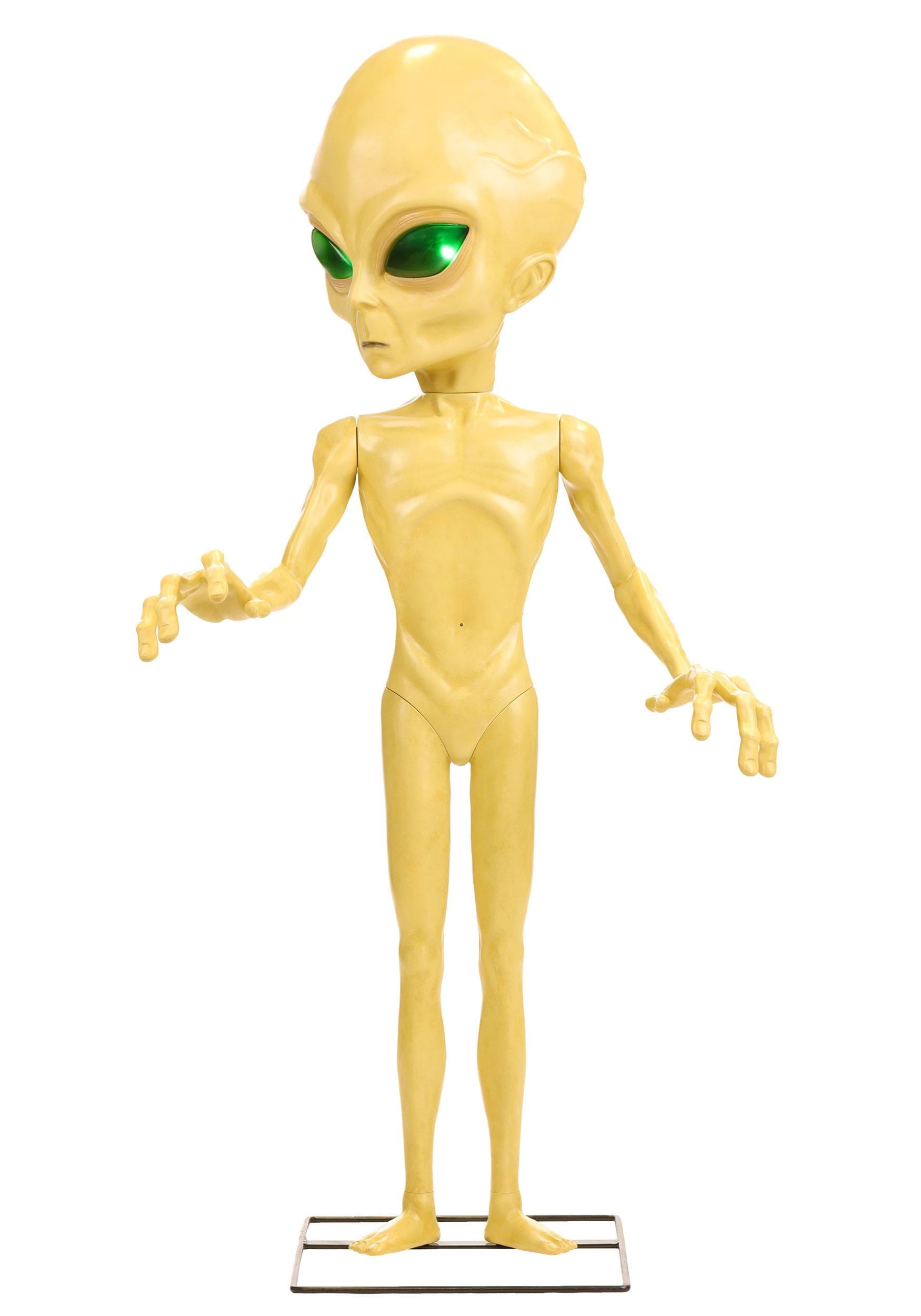4,5 Fuß Area 51 Roswell Alien Halloween Animatronic