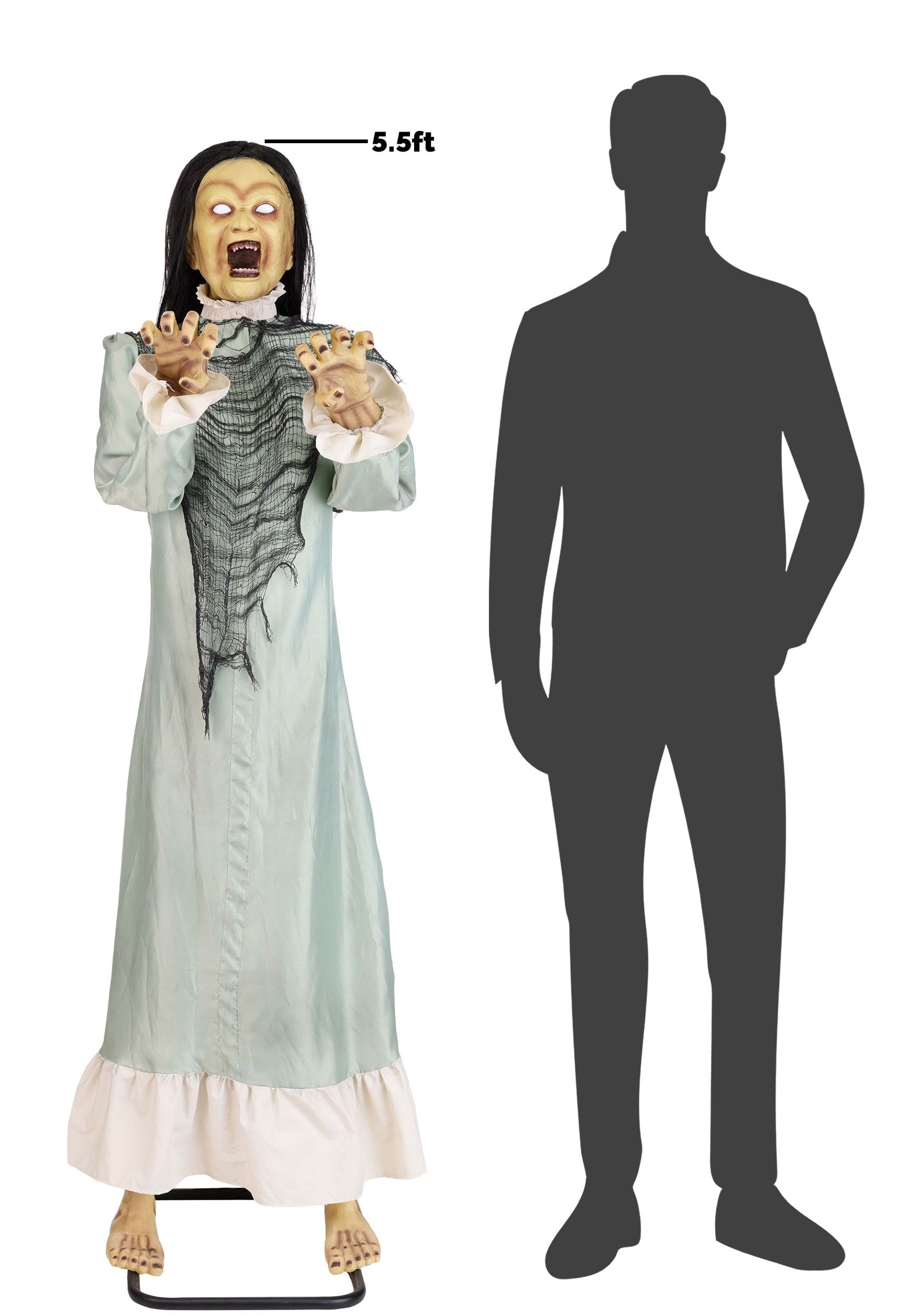 5.5ft Exorzismus Emily Halloween-Animatronic