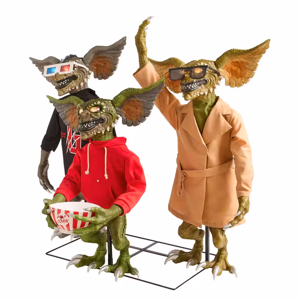 5ft Gremlins 3-Piece Halloween Animatronic