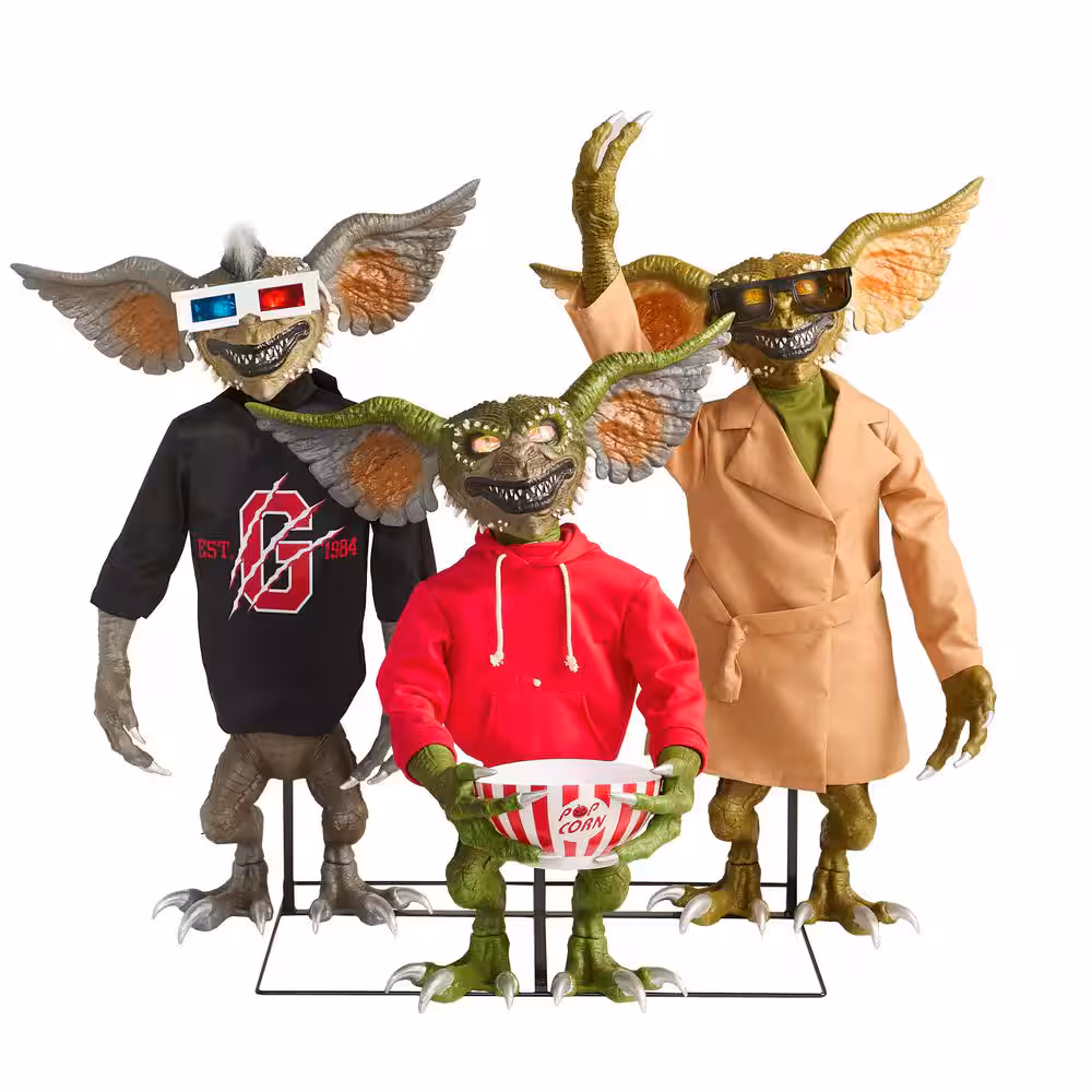 5ft Gremlins 3-Piece Halloween Animatronic