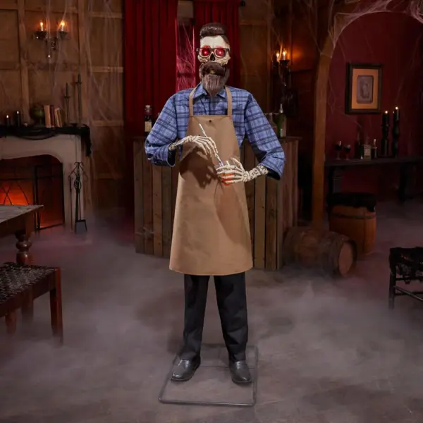 Home Depot 1,83m John der Mixologe Animiertes Halloween-Requisit