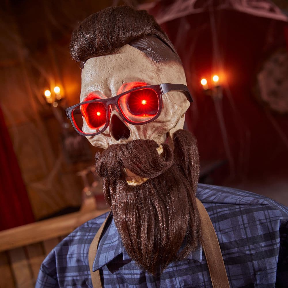 6ft John the Last Call Mixologist Animated Halloween Prop