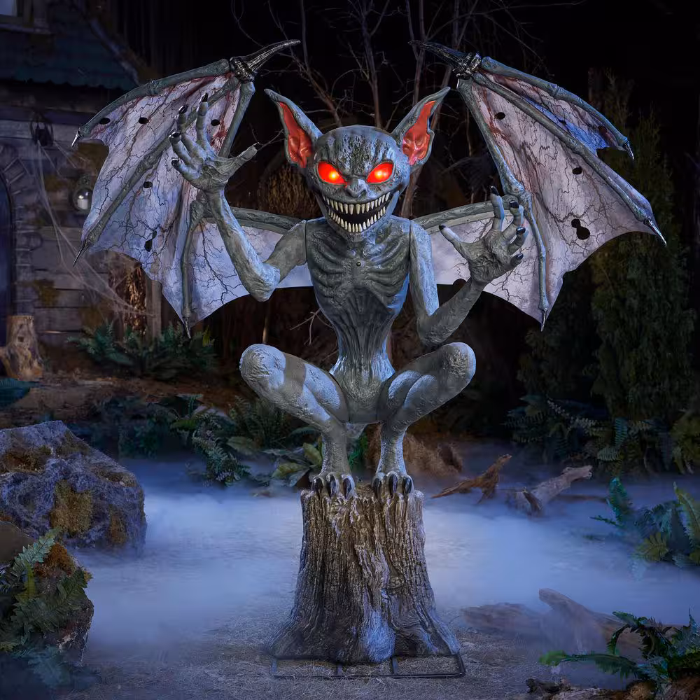 5.5ft Wicked Woods Evil Pixie Halloween Animatronic