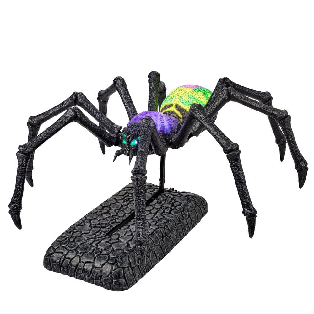 Animatronique Araignée Rampante des Bois Maléfiques de 6 pieds