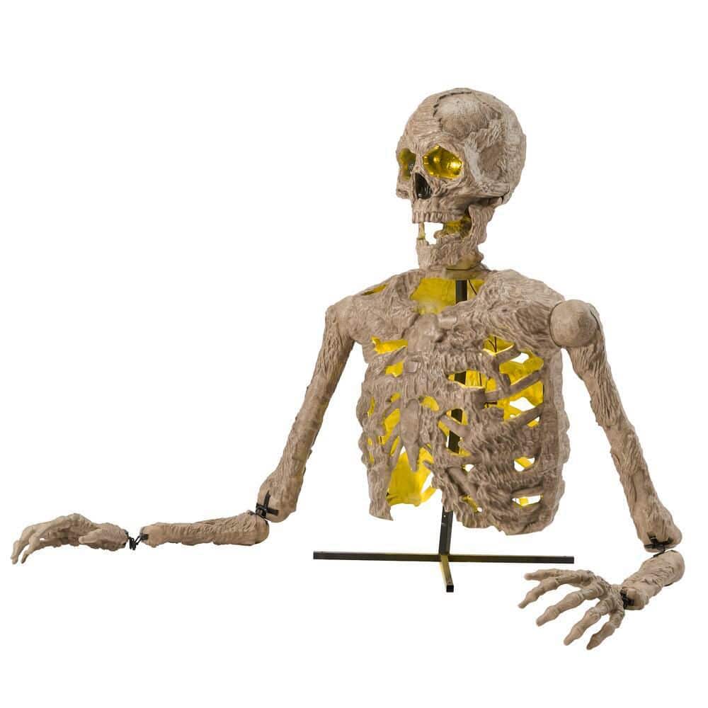 4.5ft Grave & Bones Groundbreaker Skeleton