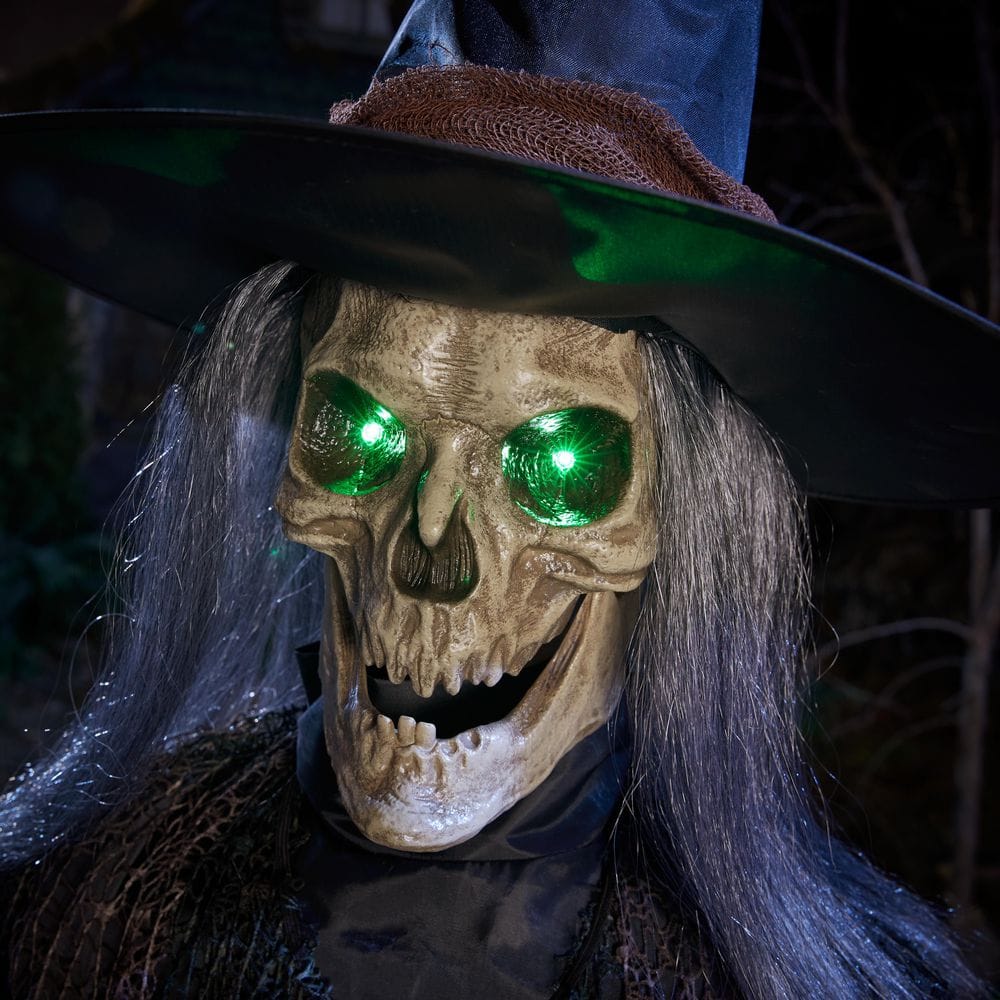 7 Fuß Böse Wälder Makabre Hexe Animatronic