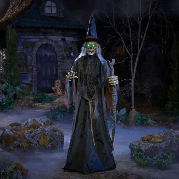 Home Depot 7ft Macabre Hexe Animatronic