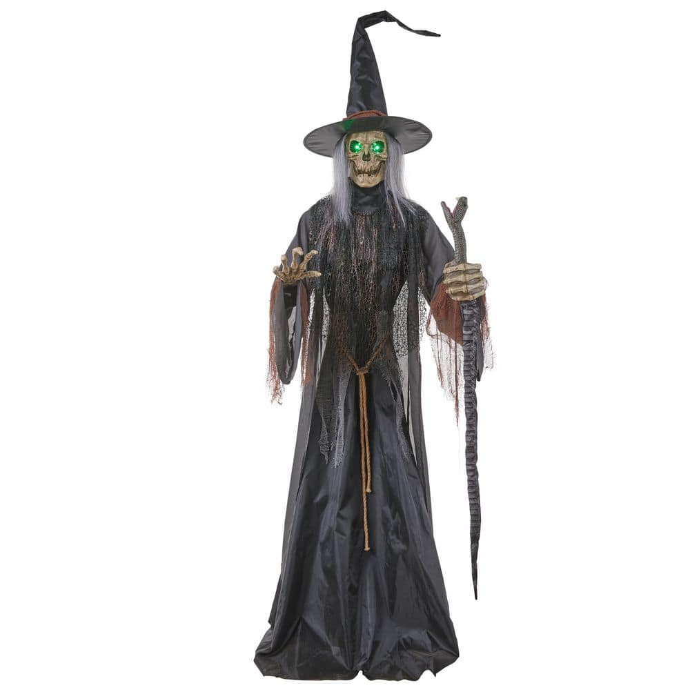 7 Fuß Böse Wälder Makabre Hexe Animatronic