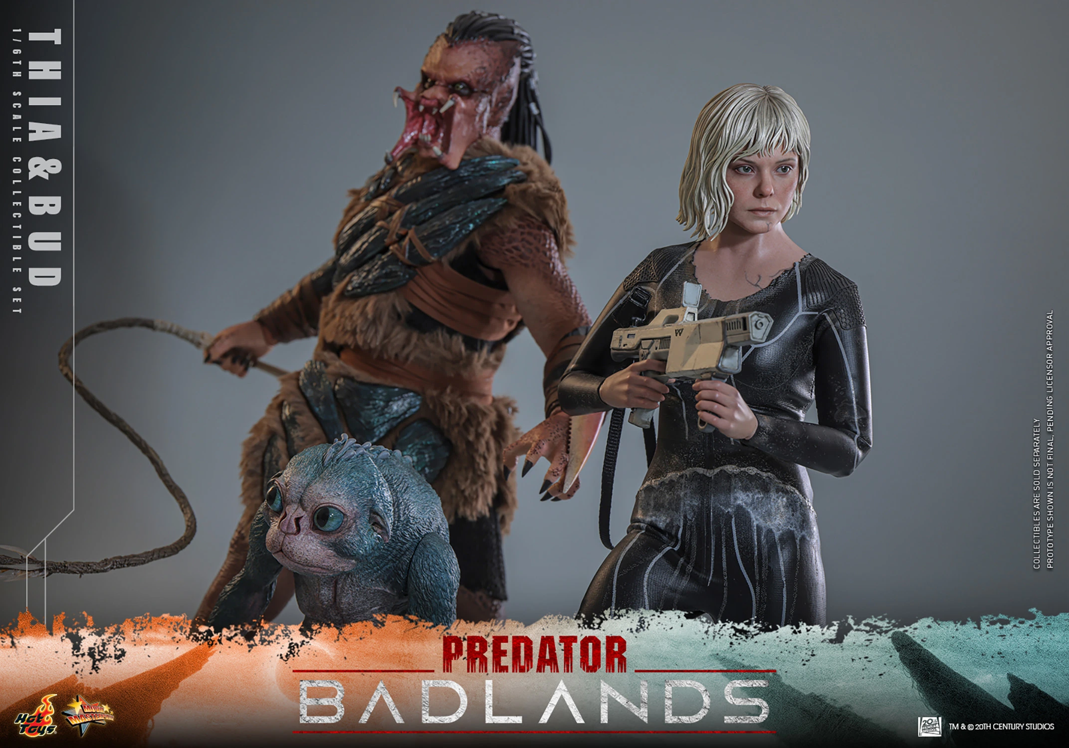Hot Toys Predator Badlands – Thia und Bud 1:6 Scale Action Figure Set