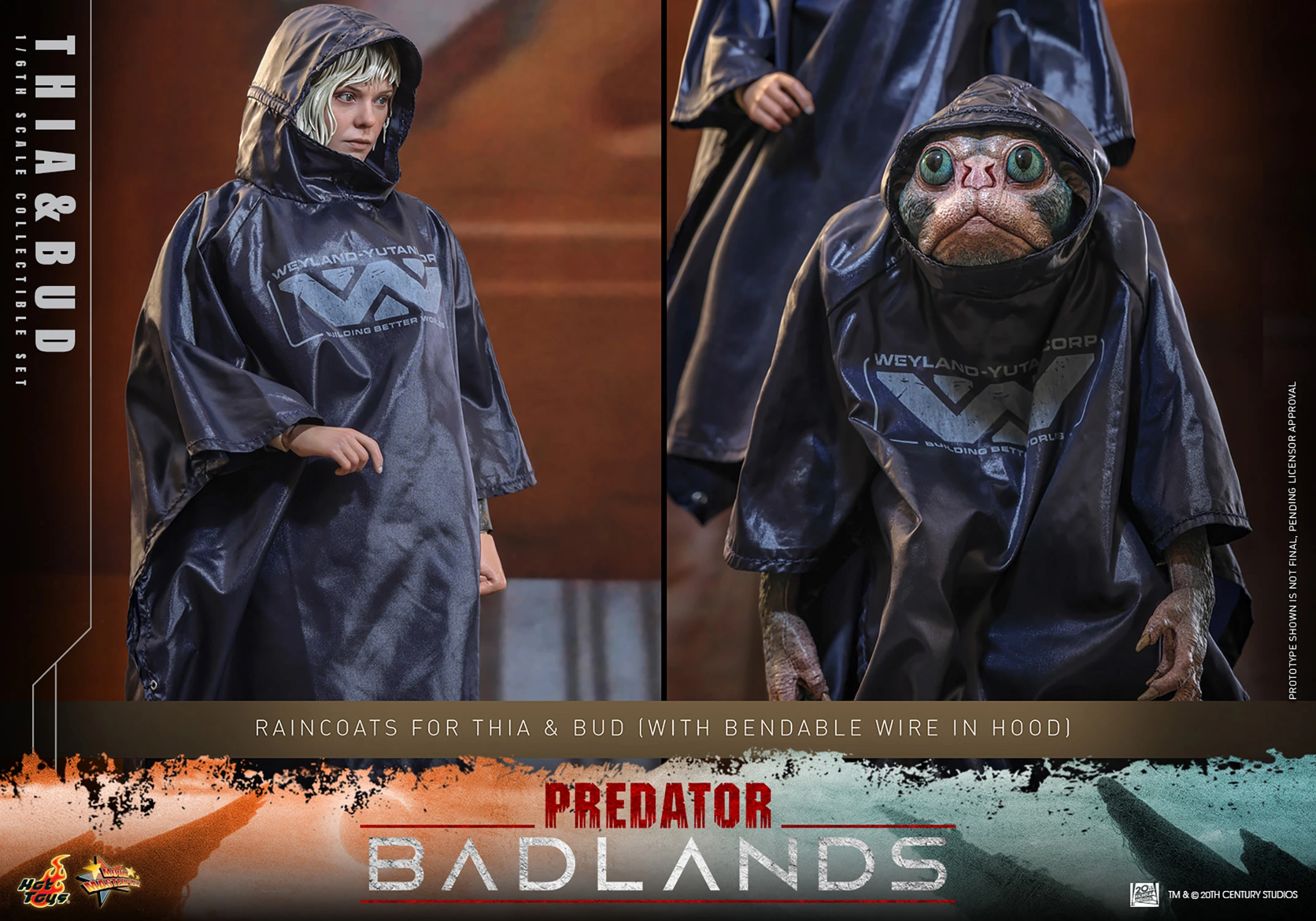 Hot Toys Predator Badlands – Thia und Bud 1:6 Scale Action Figure Set