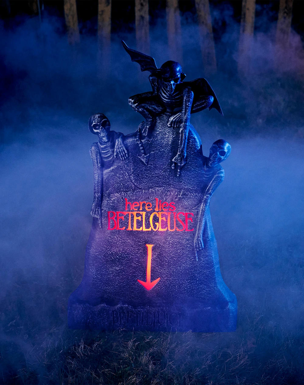 Ci-gît Beetlejuice Pierre tombale LED accessoire d'Halloween (Spirit Halloween)