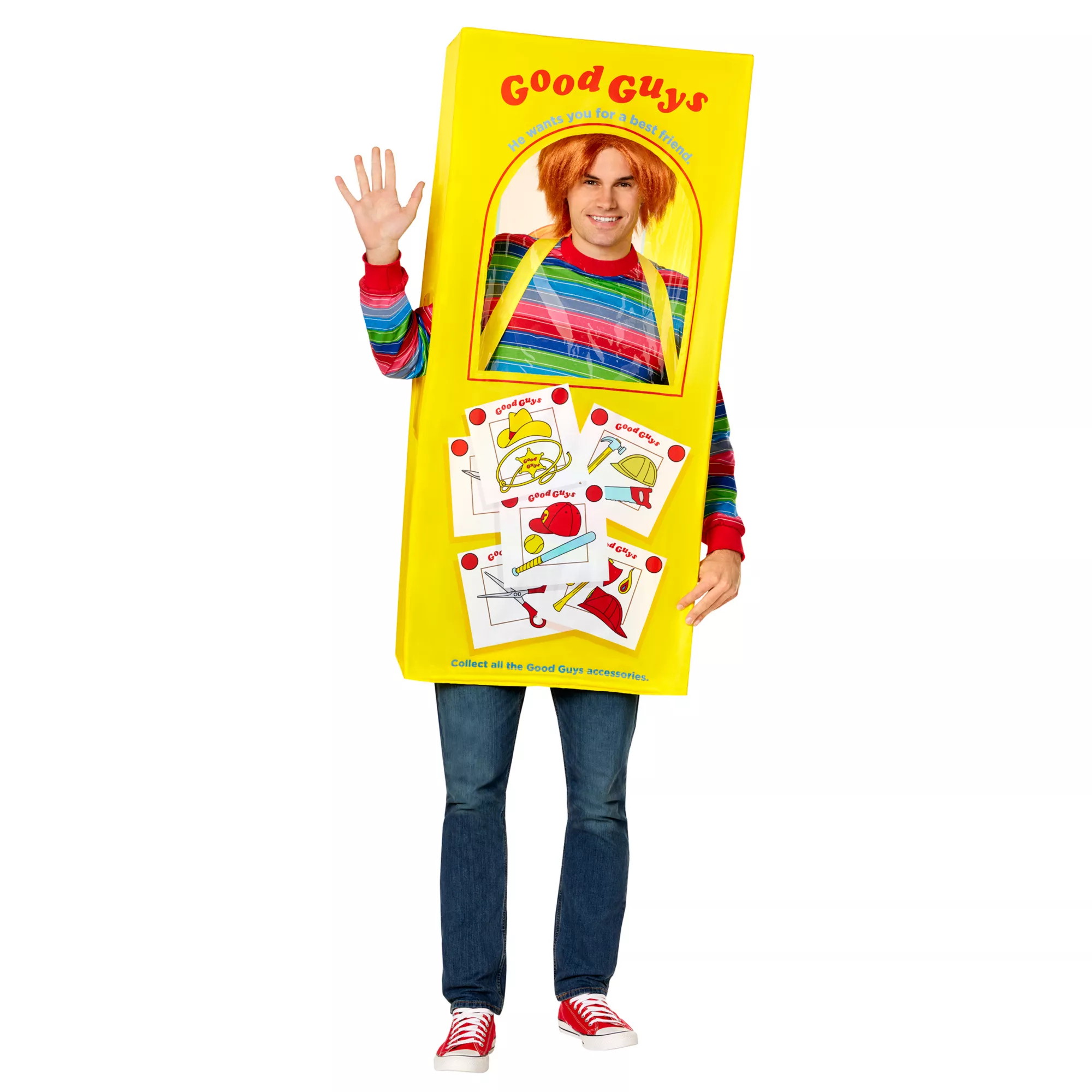 Chucky Box Kostüm (Spirit Halloween)