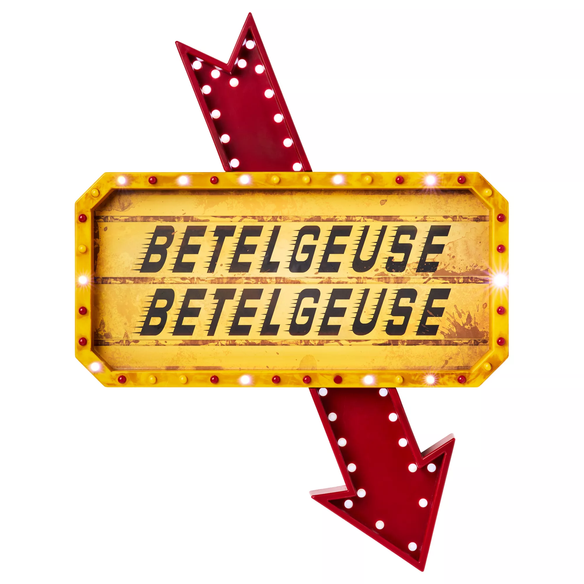 Beetlejuice Leuchtendes Marquee-Schild (Spirit Halloween)