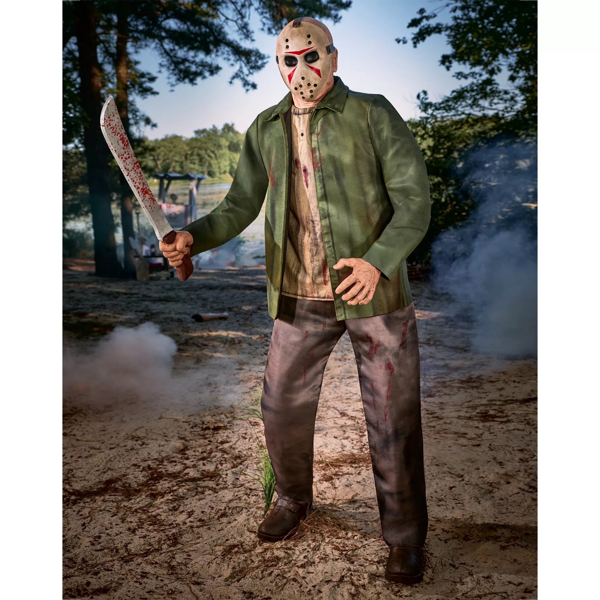 6 Fuß großer Jason Voorhees Halloween Animatronic (Spirit Halloween)