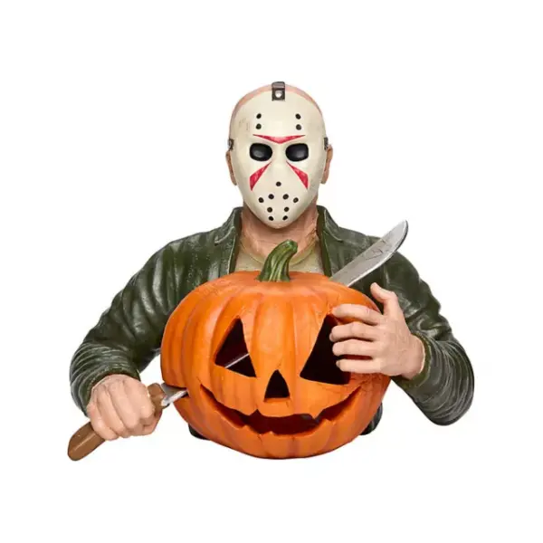 Jason Universe - Light Up Jack O Lantern Jason Statue