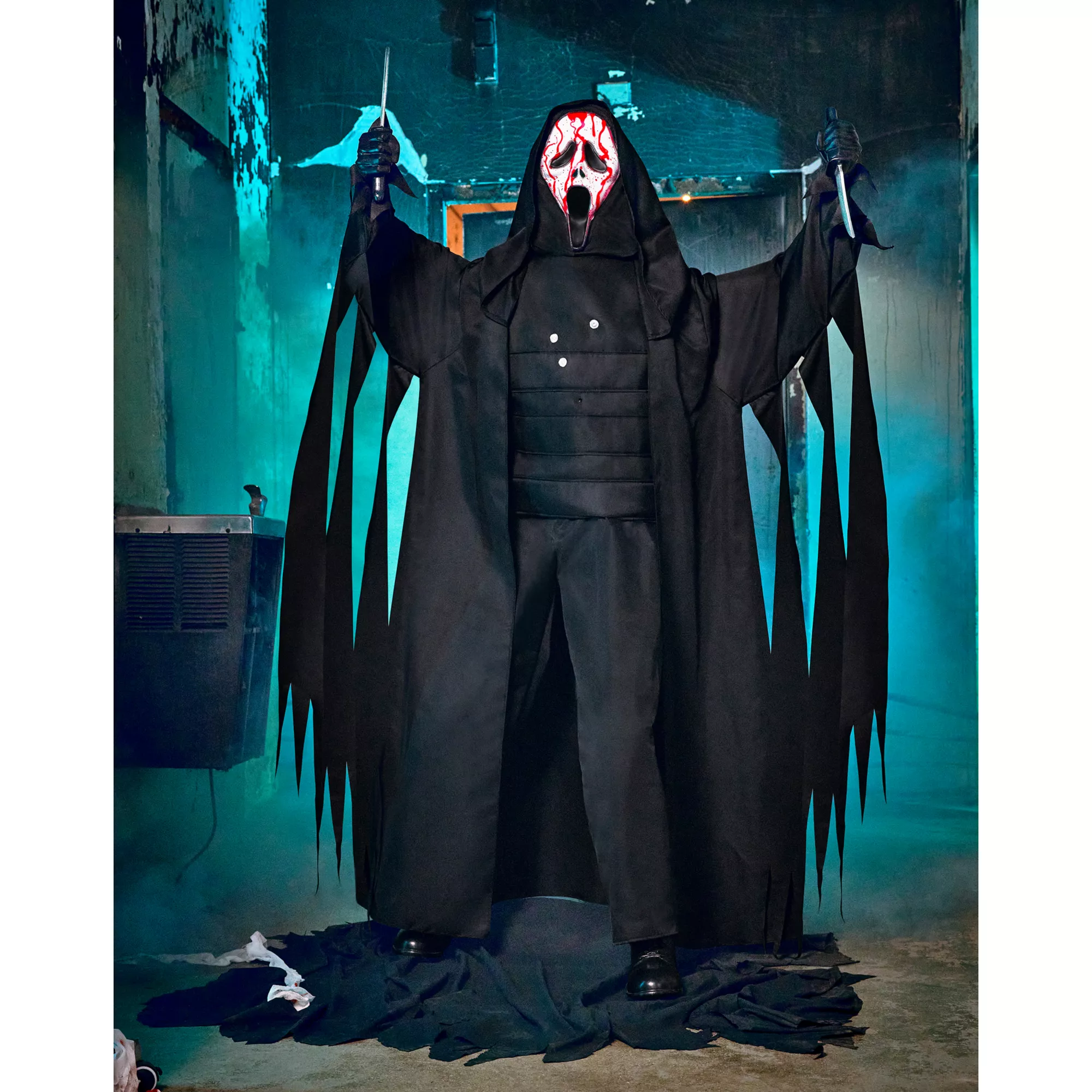 Animatronique d'Halloween GhostFace Saignant 2,07 m (Spirit Halloween 2026)