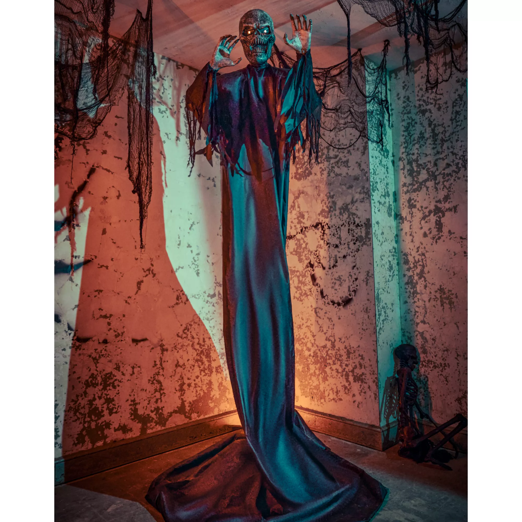 8 Fuß großer Mr. Dark Halloween Animatronic
