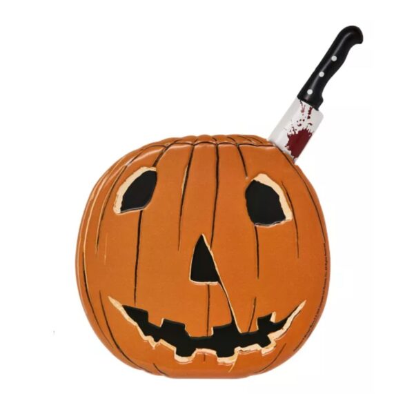 Halloween (1978) - Michael Myers Pumpkin Tin Sign (Spirit Halloween)