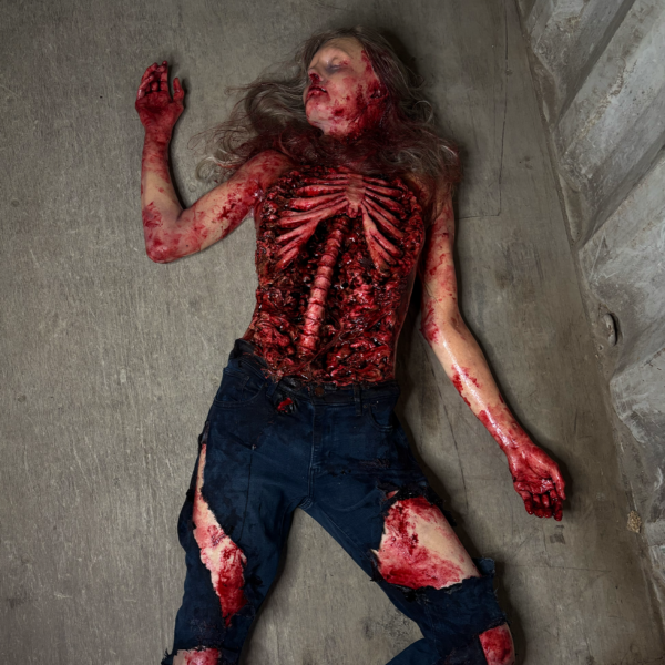 Life Size Female Body - Eviscerated with Face