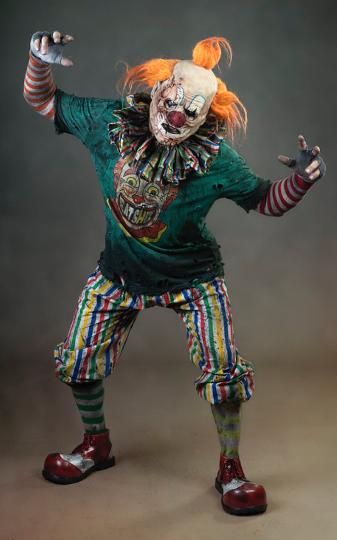 Greasepaint Hooligans Sh!t for Brains Clown Costume
