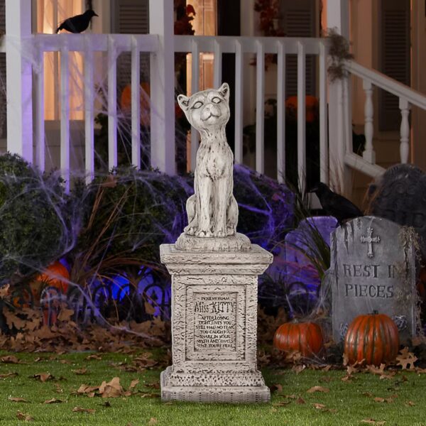 Haunted Mansion - 3ft Miss Kitty Tombstone