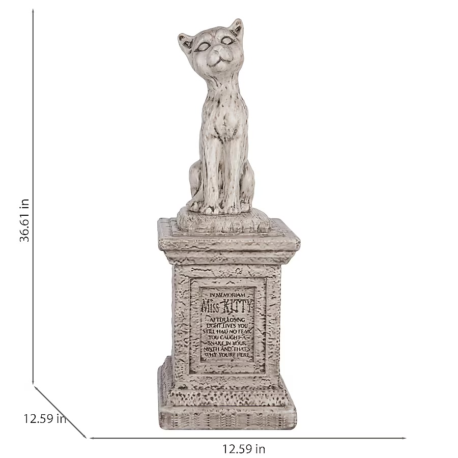 Le Manoir Hanté - Pierre tombale de Miss Kitty de 90 cm (bientôt disponible)
