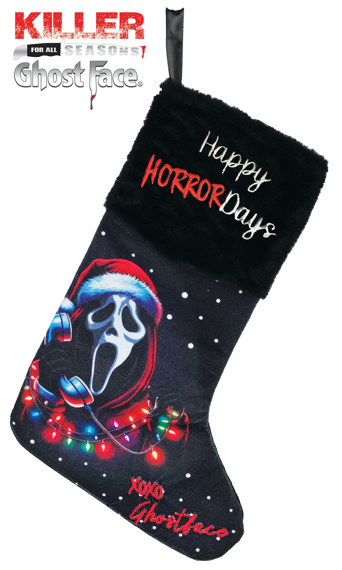 GhostFace Christmas Stockings - 2 Styles